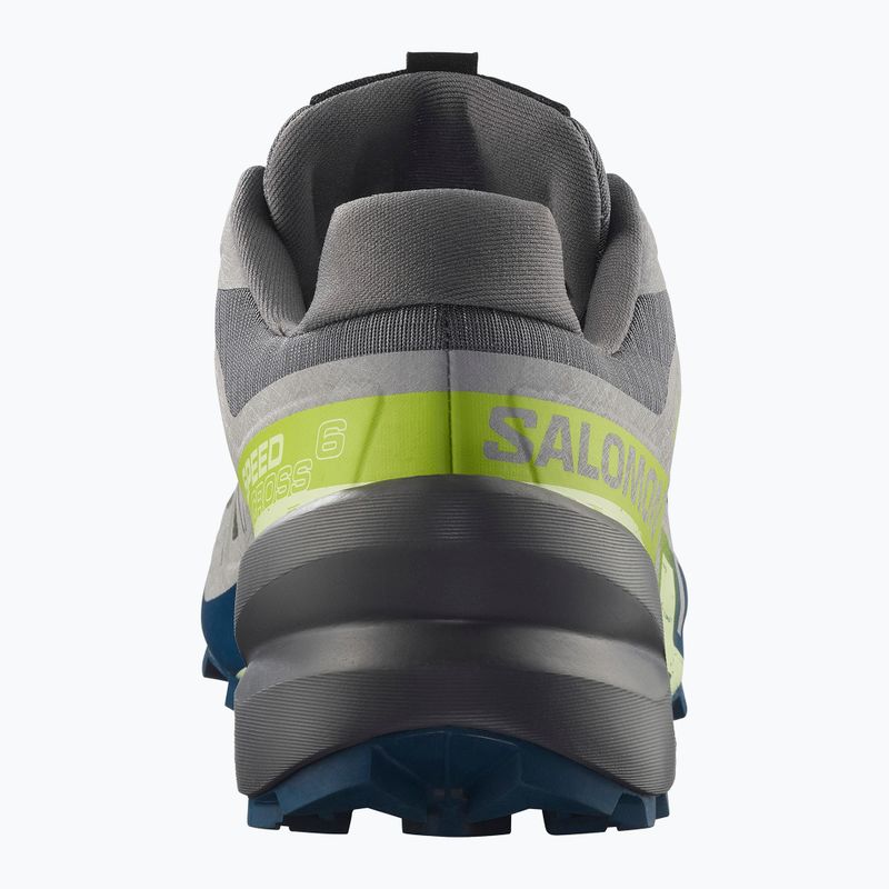Pánské běžecké boty Salomon Speedcross 6 castlerock/lime cream/poseidon 4
