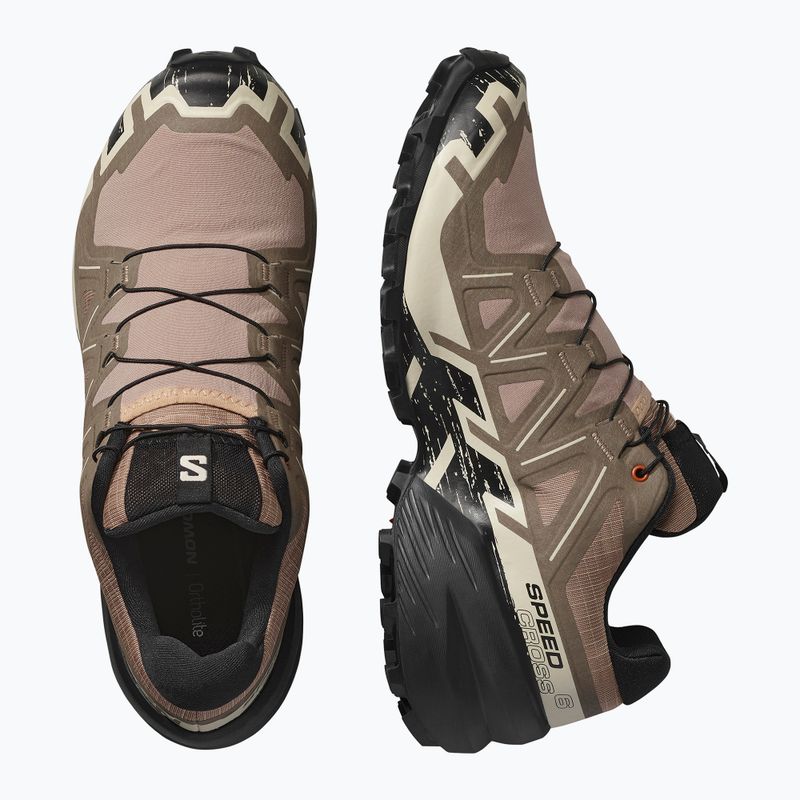 Pánské běžecké boty Salomon Speedcross 6 natural/black/almond milk 6