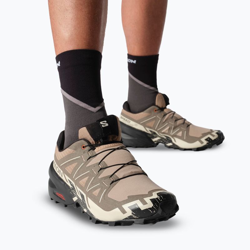 Pánské běžecké boty Salomon Speedcross 6 natural/black/almond milk 7