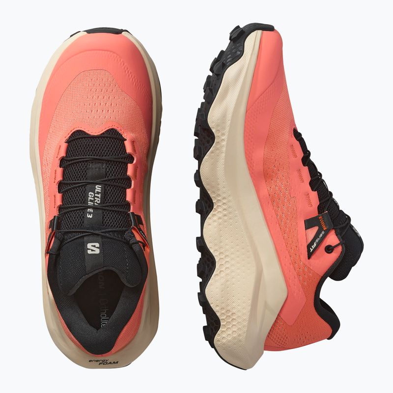 Dámské běžecké boty Salomon Ultra Glide 3 fusion coral/tender peach/black 6