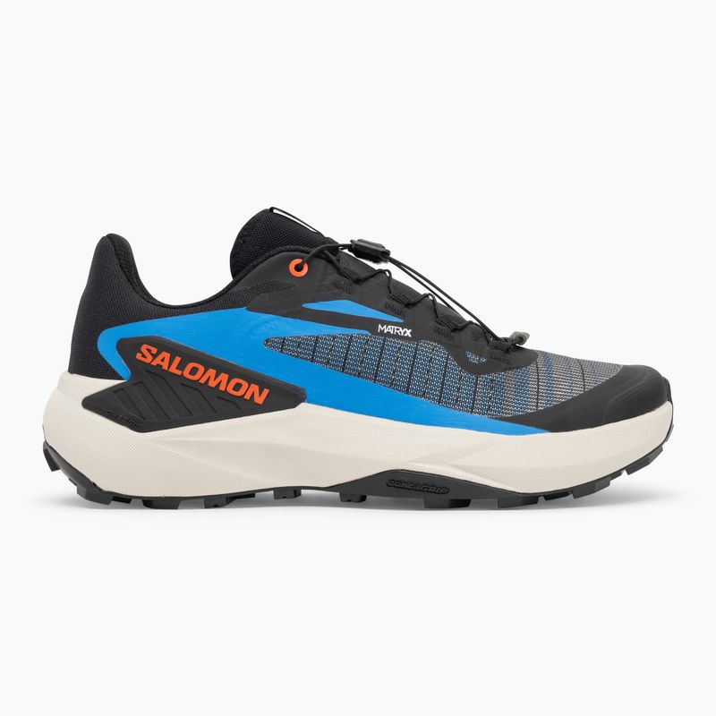 Pánské běžecké boty Salomon Genesis black/french blue/cherry tomato 2