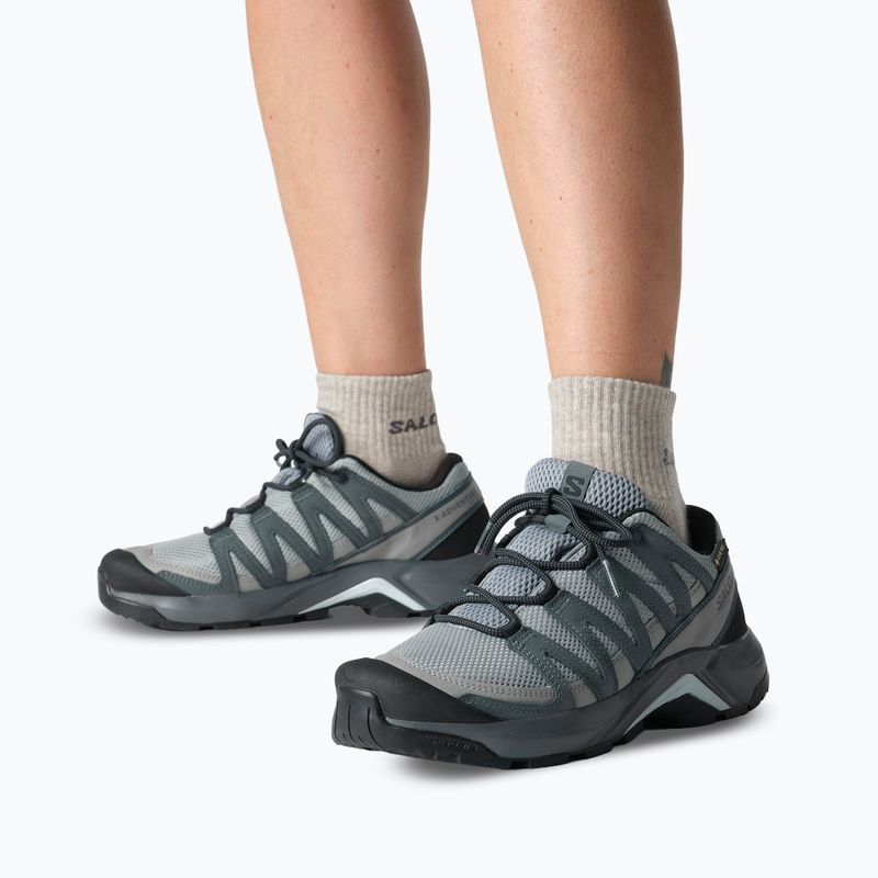 Dámské trekové boty Salomon X-Adventure Recon Waterproof mnment/turbu 14