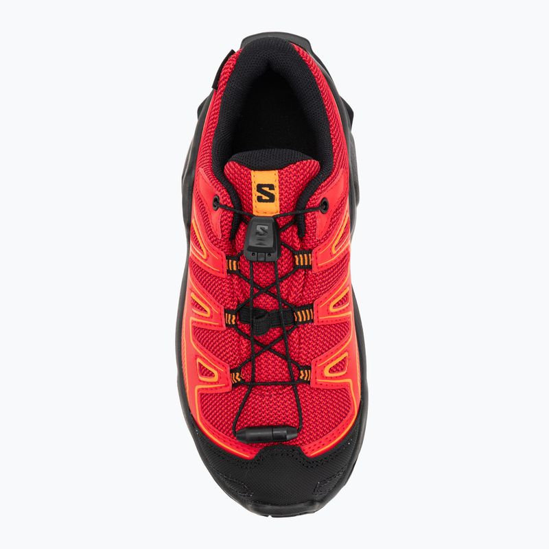 Dětské trekingové boty Salomon X Ultra GTX biking red/black/flame scarlet 5