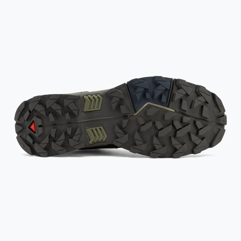 Pánské trekové boty Salomon X Ultra 5 MID GTX peat / gray green / blue nights 4