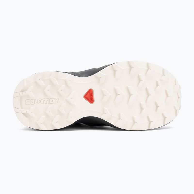 Dětské běžecké boty Salomon Speedcross Waterproof black/vanilla ice/french blue 4