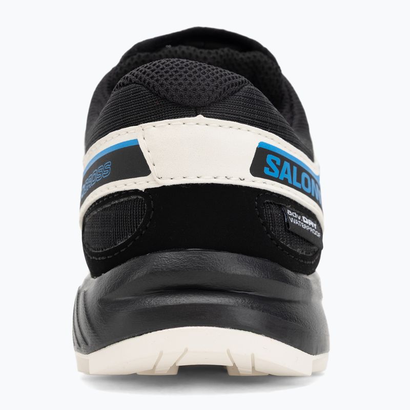 Dětské běžecké boty Salomon Speedcross Waterproof black/vanilla ice/french blue 6