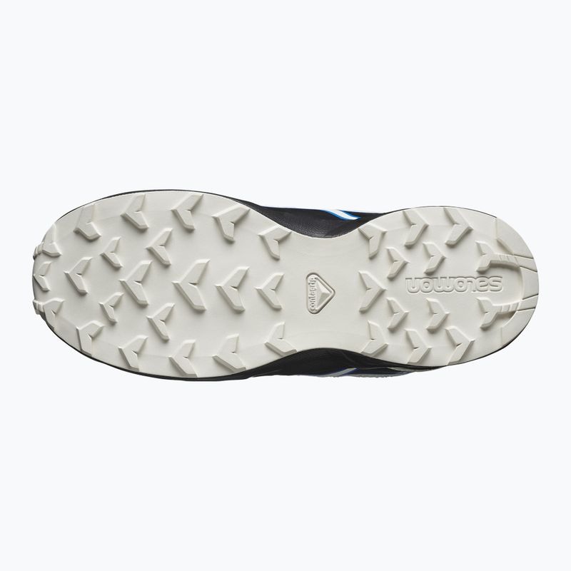 Dětské běžecké boty Salomon Speedcross Waterproof black/vanilla ice/french blue 11