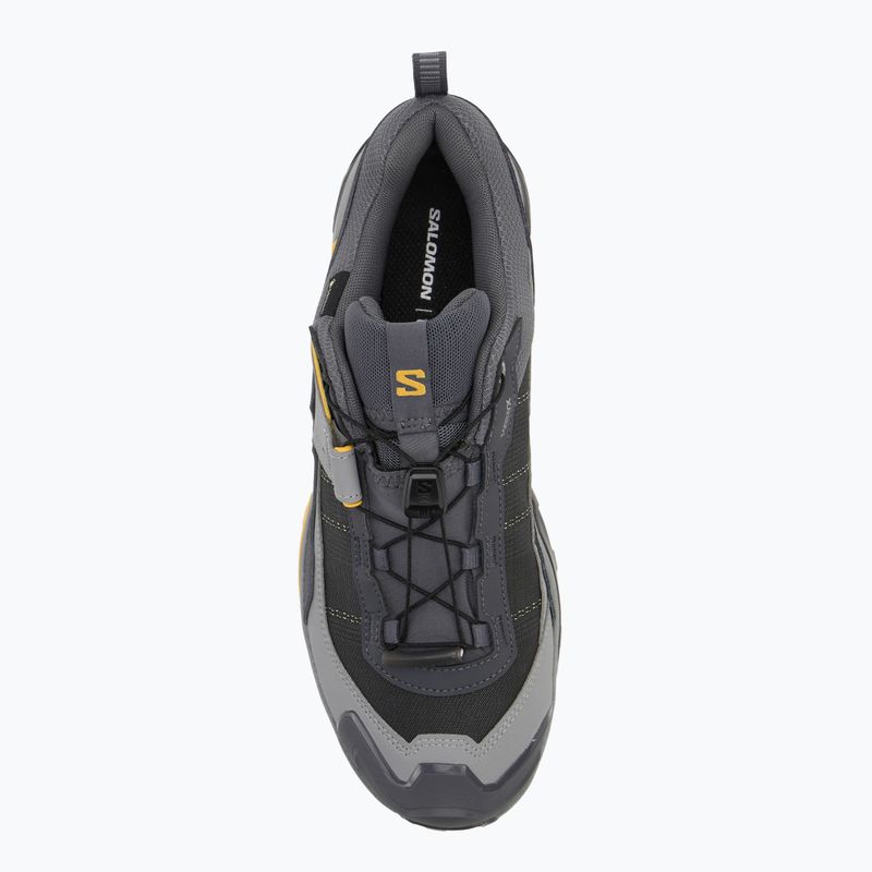 Pánské trekingové boty Salomon X ULTRA 5 GTX turbulence/monument/spicy mustard 5