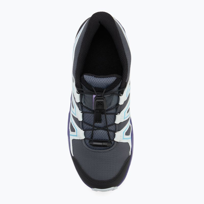 Dětské trekingové boty Salomon Speedcross turbulence/ballad blue/liberty 5