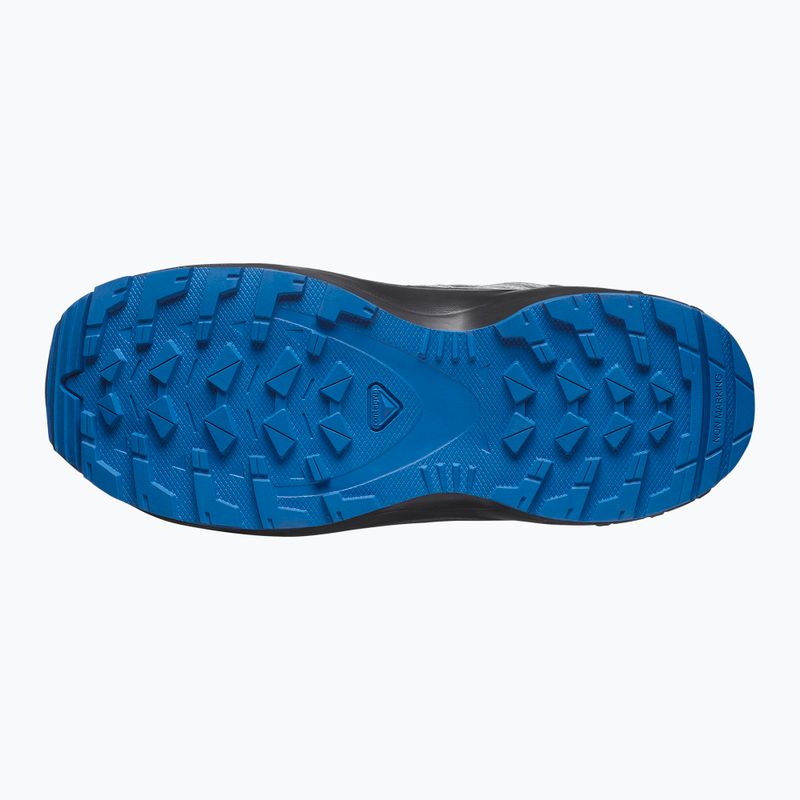 Dětské turistické boty Salomon XA PRO V8 MID WP black/monument /french blue 12