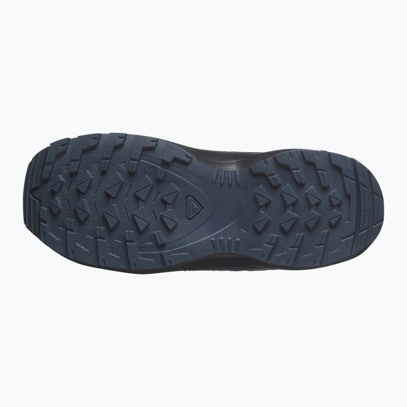 Dětské trekingové boty Salomon XA Pro 3D V8 Waterproof black/turbulence/quarry 11