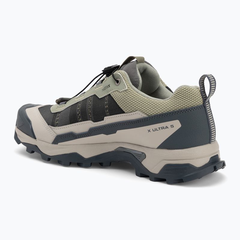 Dámské trekové boty Salomon X ULTRA 5 GTX seagrass / turbul ence / tender peach 3