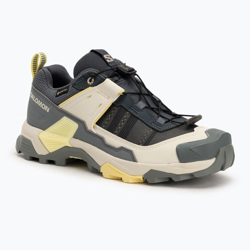 Dámské trekové boty Salomon X ULTRA 5 GTX turbulence / sedona sage / yellow Iris