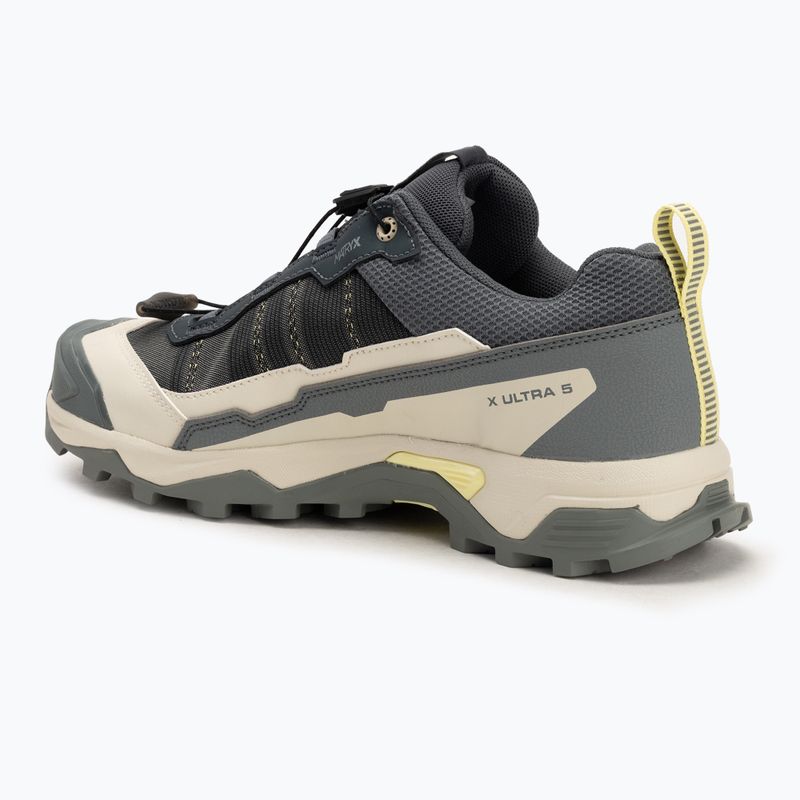 Dámské trekové boty Salomon X ULTRA 5 GTX turbulence / sedona sage / yellow Iris 3