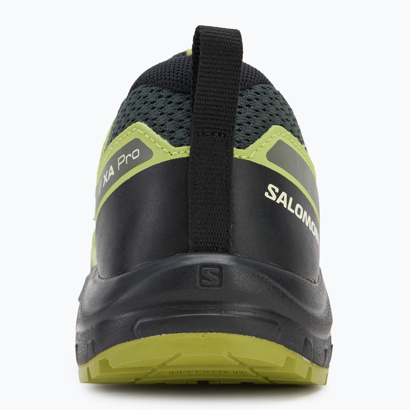 Dětské trekingové boty Salomon XA Pro V8 urban chic/black/dark citron 6