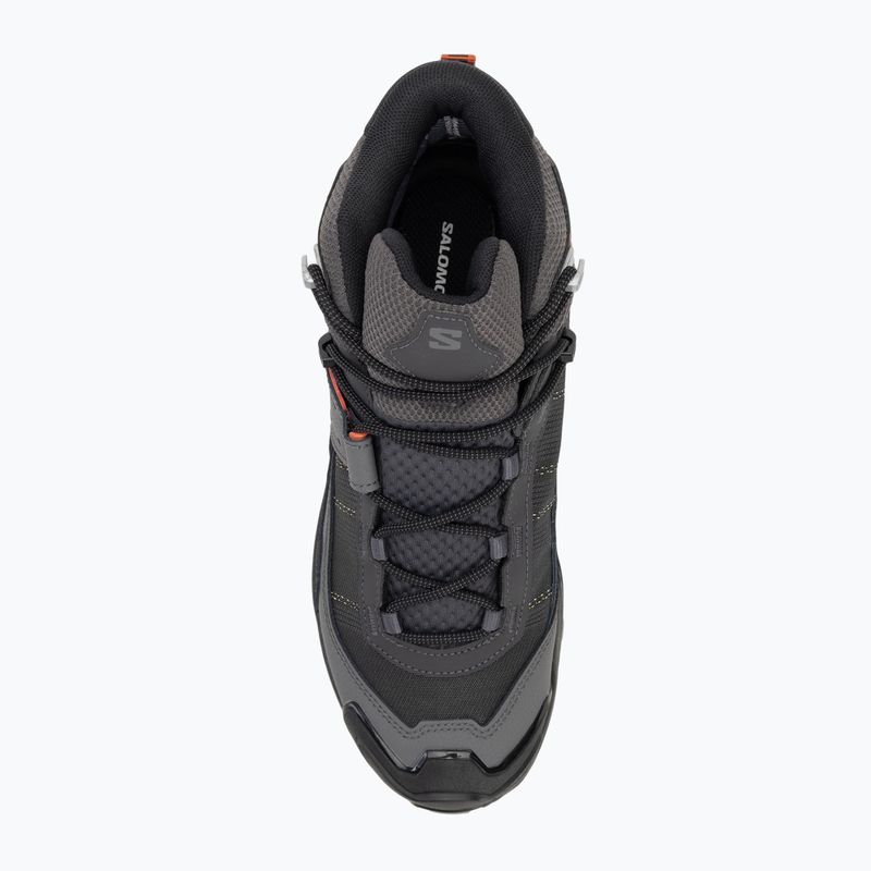 Pánské trekové boty Salomon X Ultra 5 MID GTX asphalt / castlerock / burnt okre 5