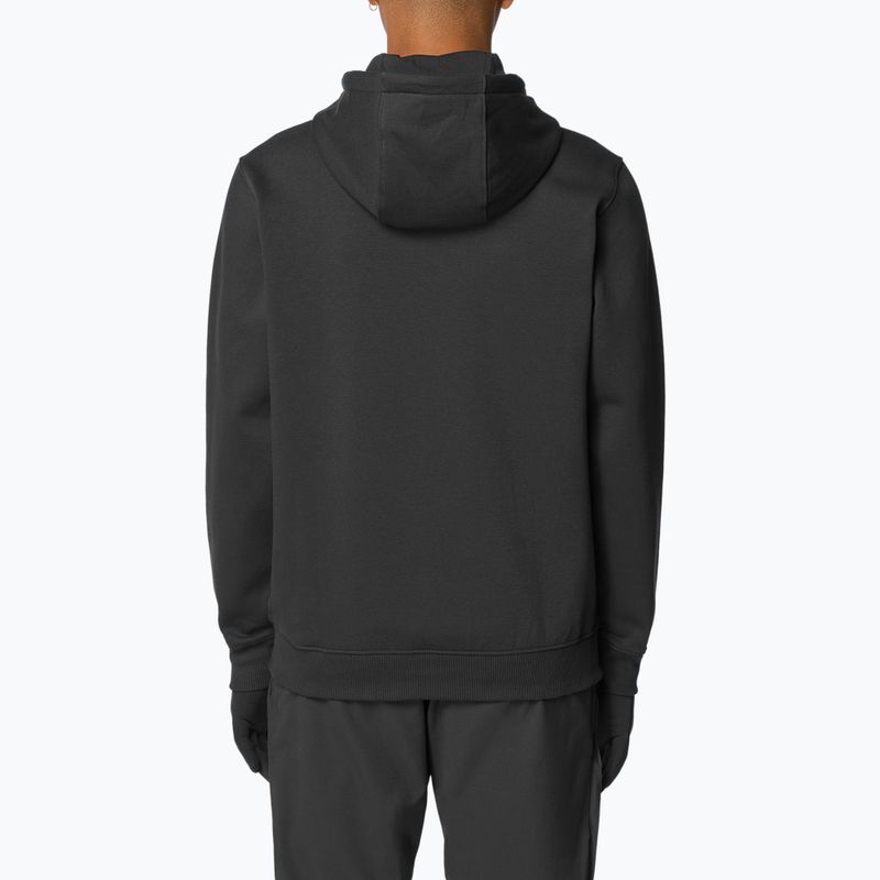 Pánská mikina Salomon Chest Logo Hoodie deep black 2