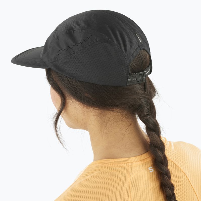 Kšiltovka Salomon SHAKEout 7 Panel baseballová deep black 3