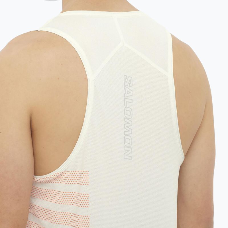 Pánské běžecké tílko Salomon Sense Aero Singlet GFX icicle 3
