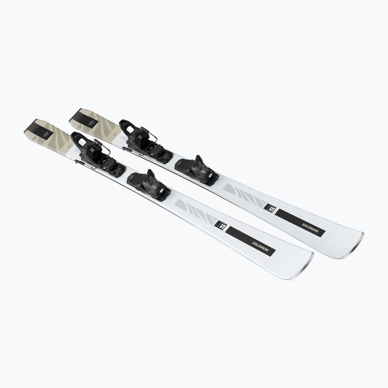 Dámské sjezdové lyže Salomon S/Max N°4 + vázání M10 GW white/light bronze met 3