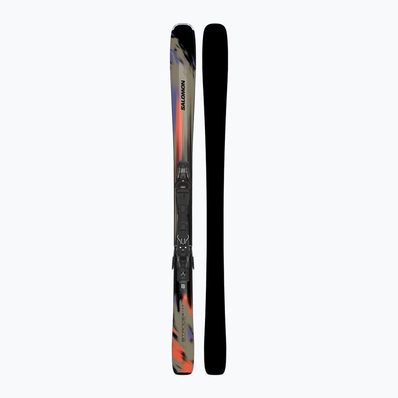 Sjezdové lyže + vázání Salomon Stance 80 + M10 GW kelp/nasturtium 3