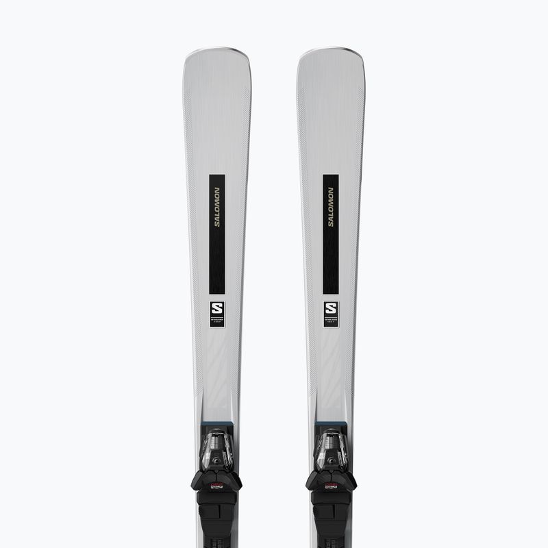 Dámské sjezdové lyže Salomon S/Max N°10 silver + vázání M10 GW silver metallic/light bronze metallic/black 4