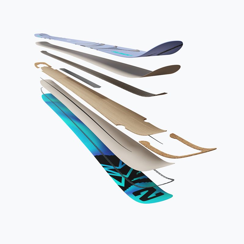 Sjezdové lyže Salomon QST 100 cosmic sky/dark grey/neon blue 7