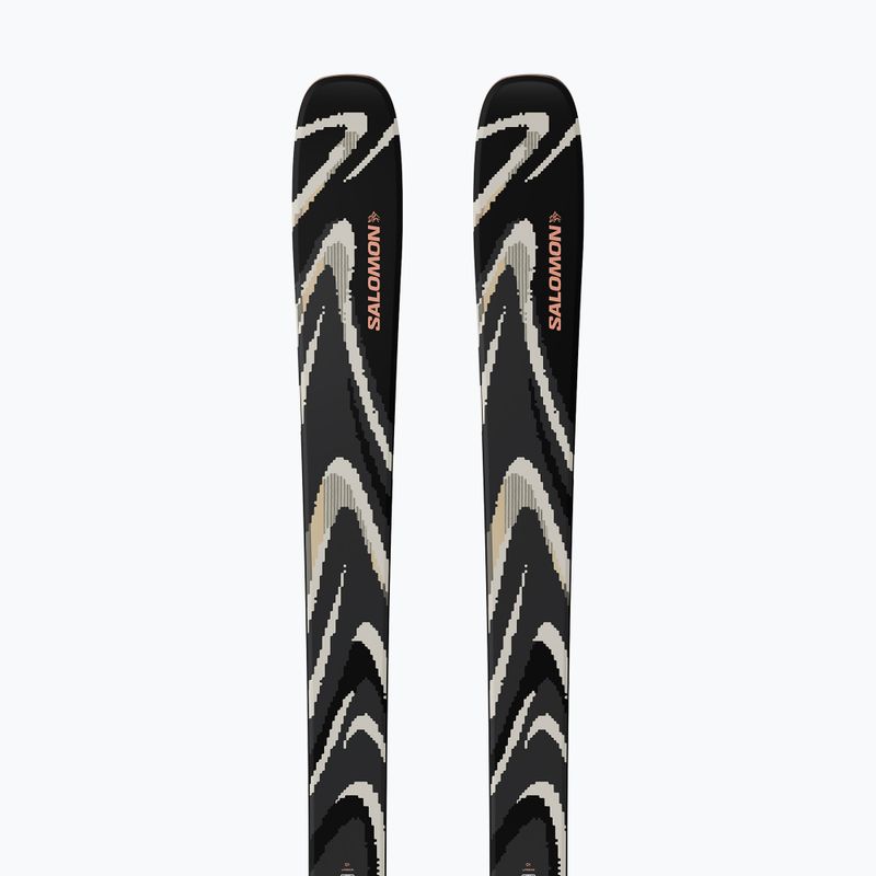 Sjezdové lyže Salomon QST 94 Black black/almond milk 3