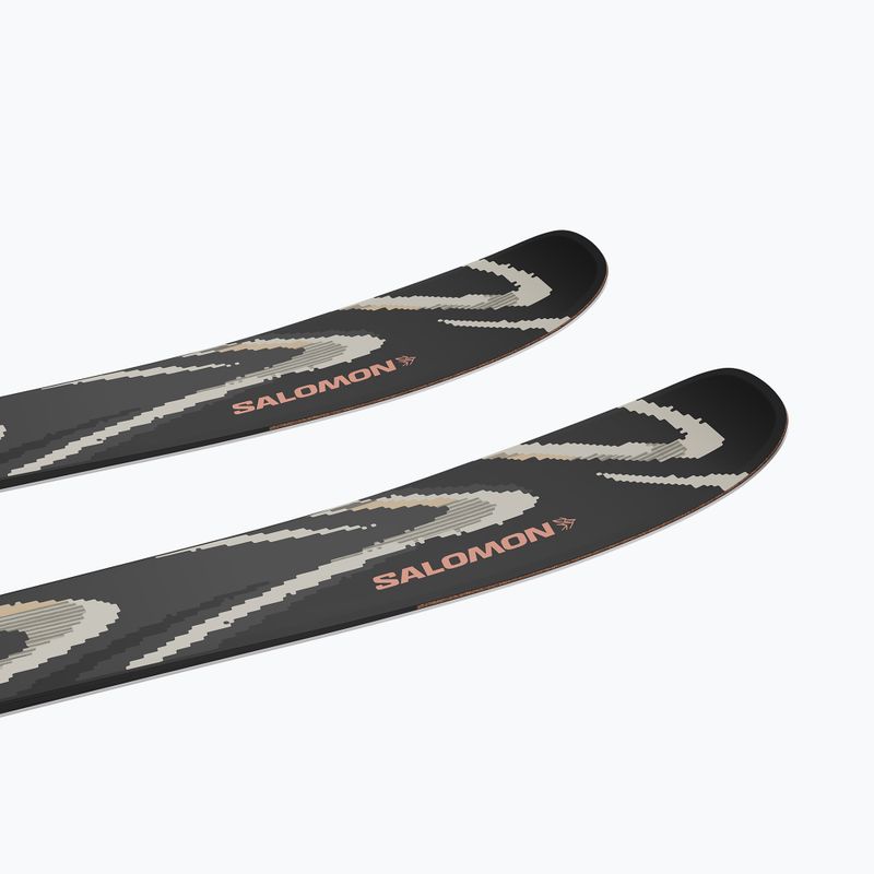 Sjezdové lyže Salomon QST 94 Black black/almond milk 4