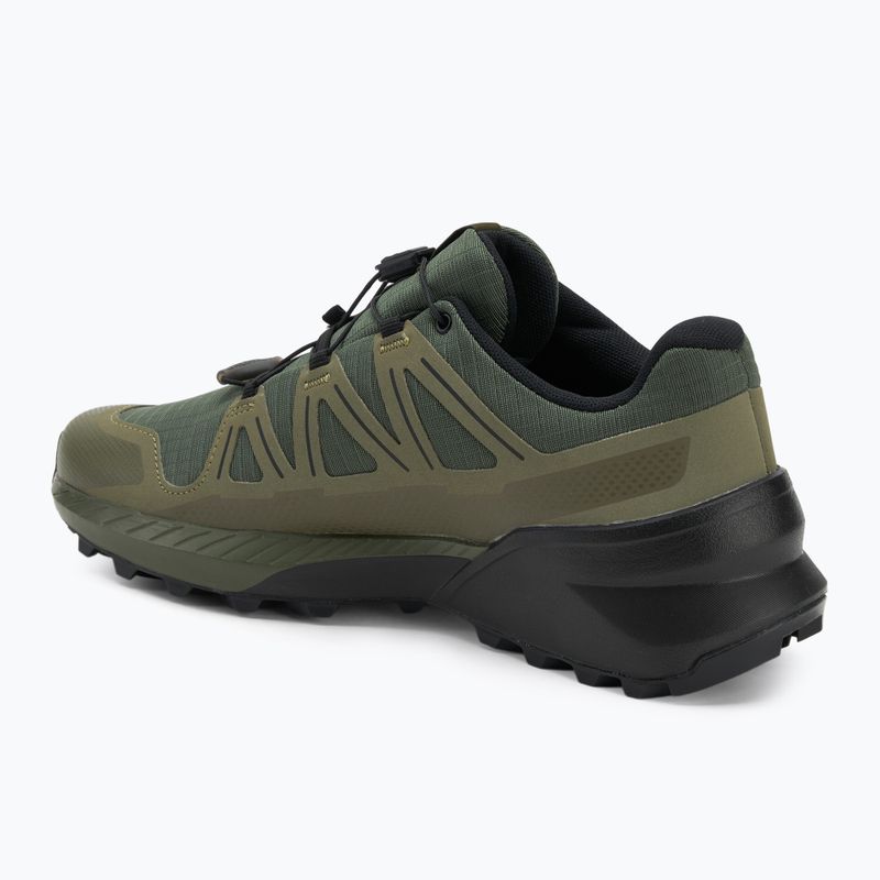 Pánské běžecké boty Salomon Speedcross Peak olive night/deep lichen green/black 3