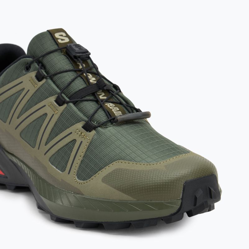 Pánské běžecké boty Salomon Speedcross Peak olive night/deep lichen green/black 8