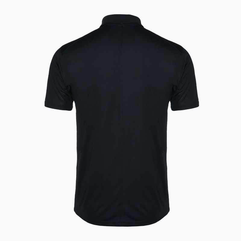Pánské tenisové tričko Nike Court Dri-Fit černá/bílá 2