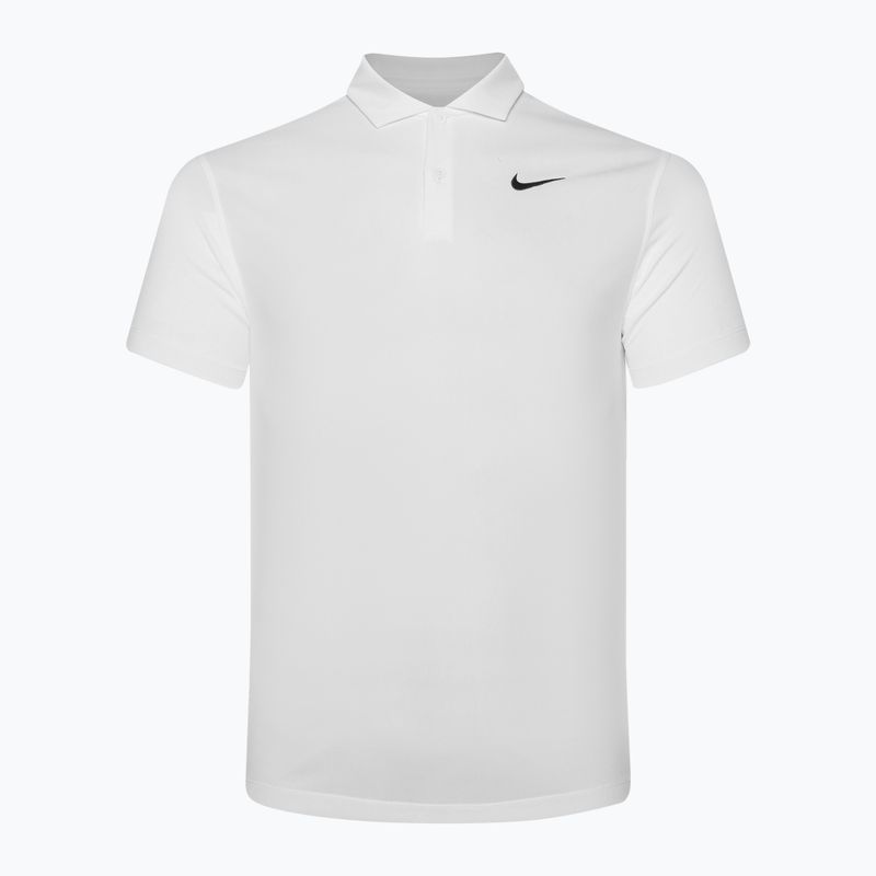 Pánské tenisové tričko  Nike Court Dri-Fit Polo Solid white/black