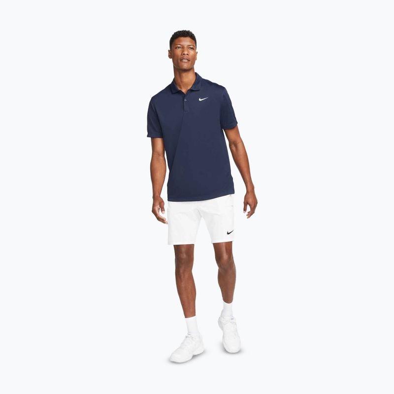 Pánské tenisové polo Nike Court Dri-Fit Polo Solid obsidian/white 2