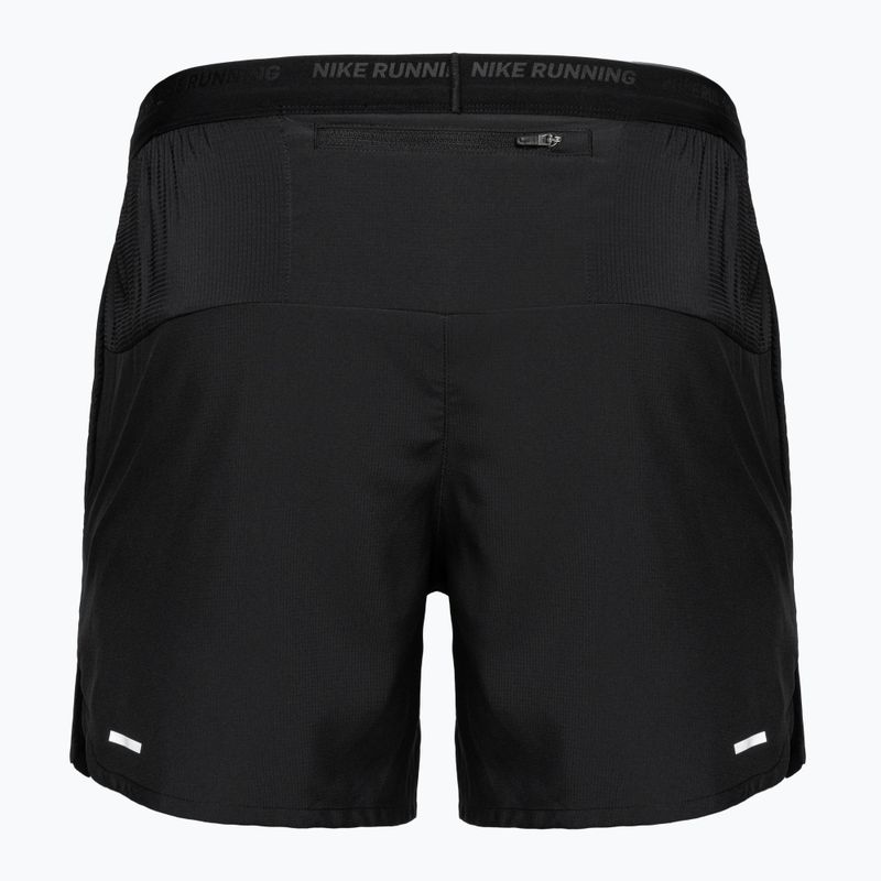 Pánské běžecké šortky Nike Dri-Fit Stride 5" Brief-Lined black/black 2