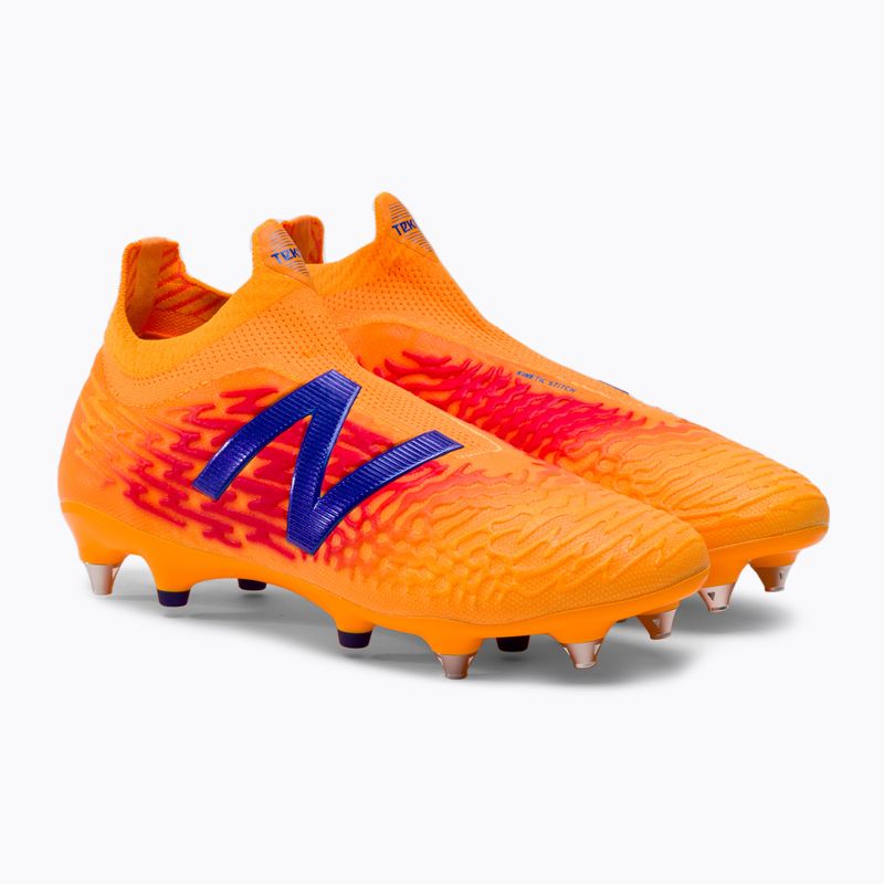 New Balance Tekela V3+ Pro SG pánské kopačky oranžové MST1SD35.D.080 4