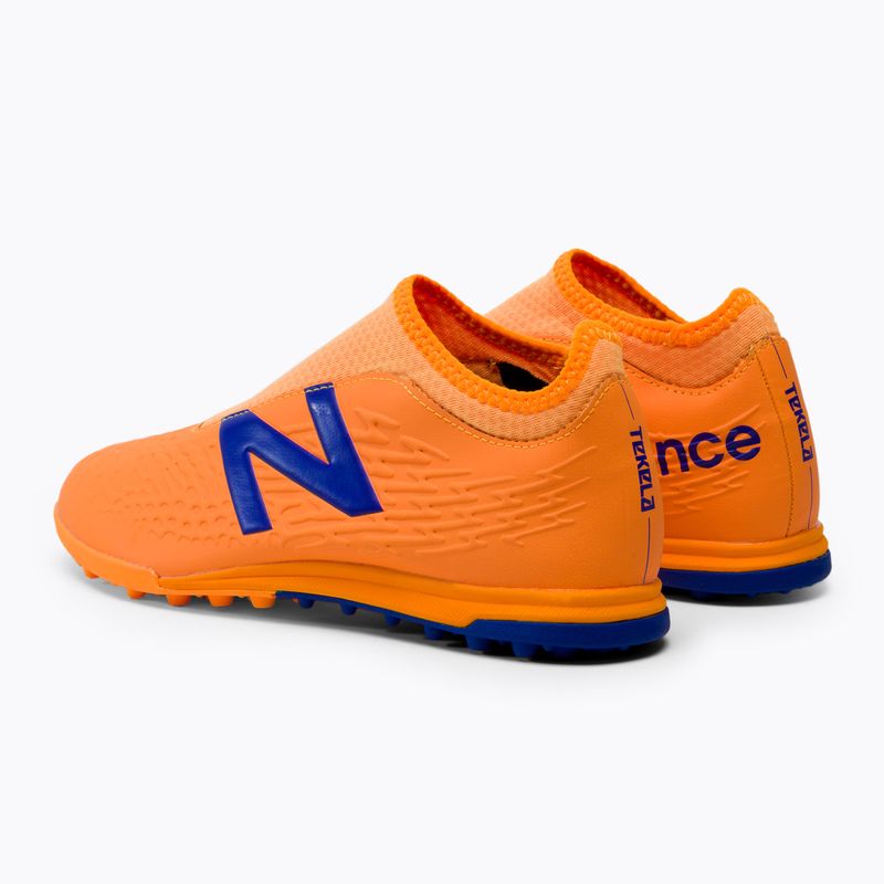 New Balance Tekela V3+ Magique TF dětské kopačky oranžové JST3TD35.M.055 3