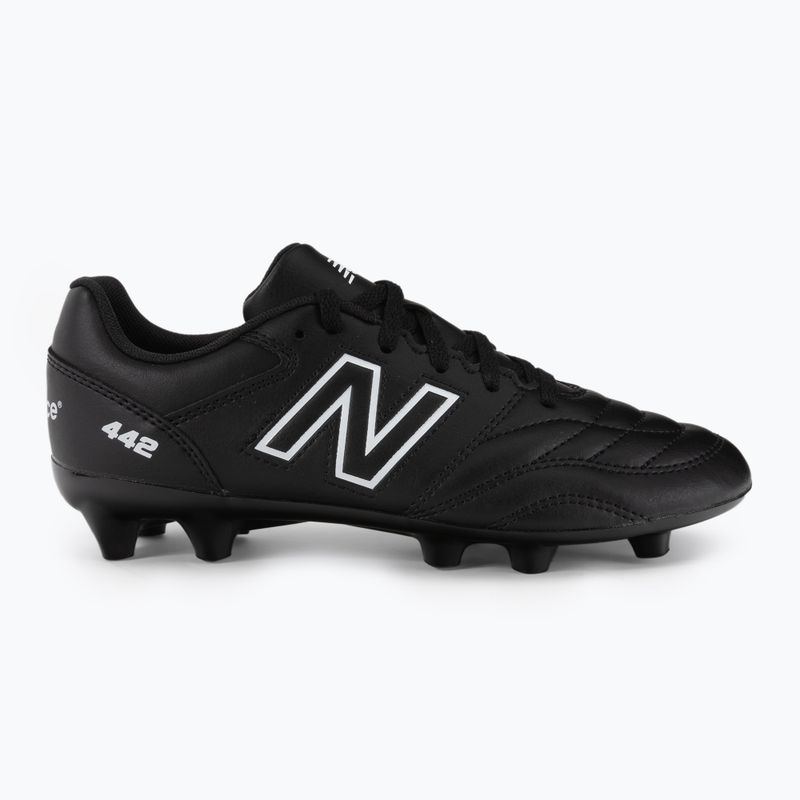 New Balance 442 V2 Academy FG dětské kopačky černé JS43FBK2.M.035 2