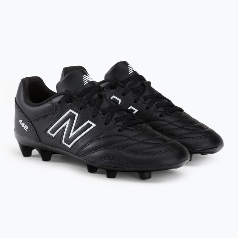 New Balance 442 V2 Academy FG dětské kopačky černé JS43FBK2.M.035 4