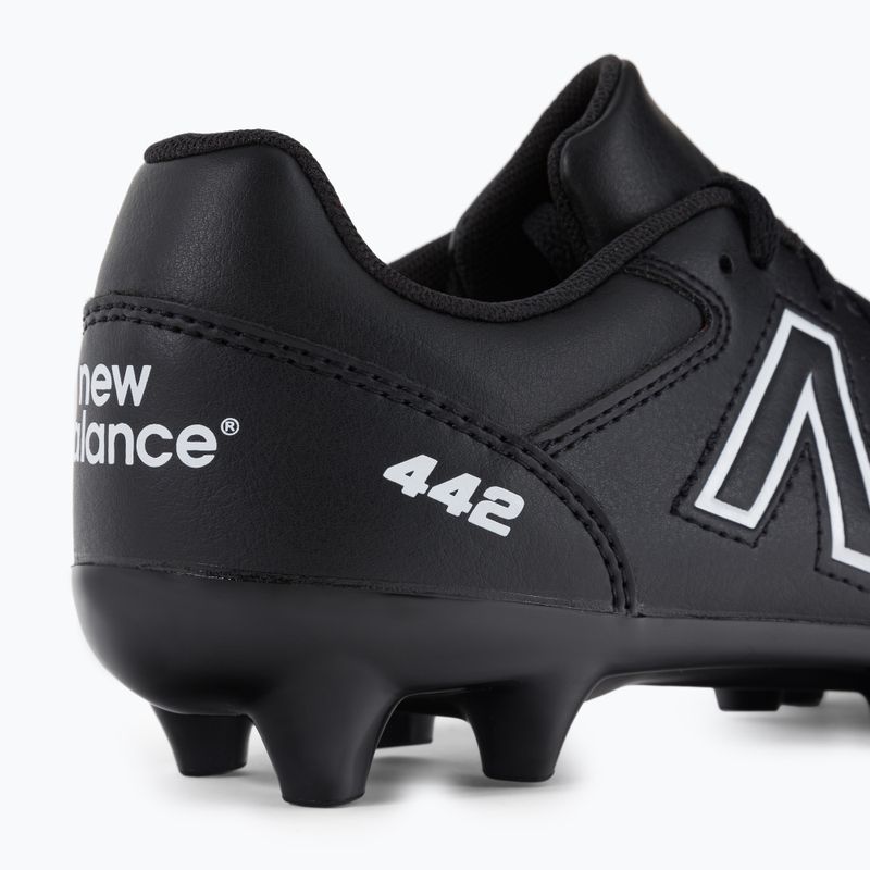 New Balance 442 V2 Academy FG dětské kopačky černé JS43FBK2.M.035 8