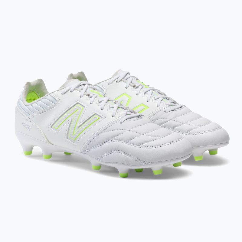 New Balance 442 V2 Pro FG pánské kopačky bílé MS41FWW2.D.085 4