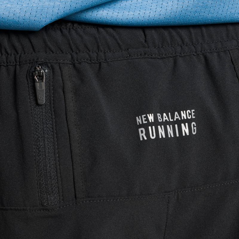 Pánské běžecké šortky New Balance Impact Run 5" černé MS21268BK 5