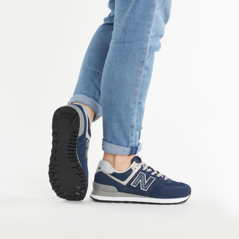 Boty  New Balance WL574 navy 2