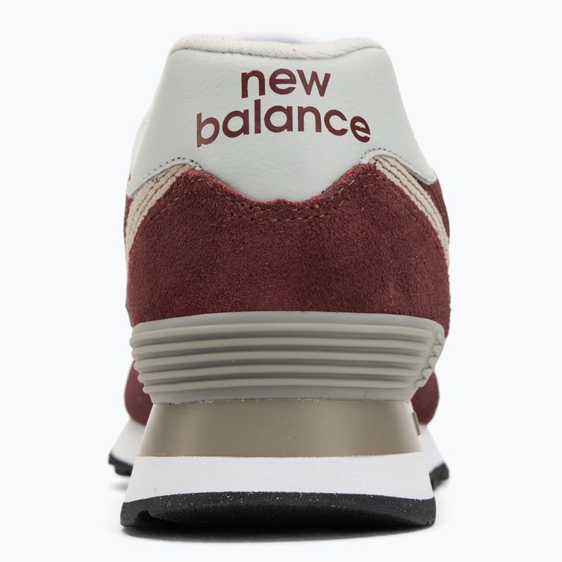 Boty New Balance 574 red 6