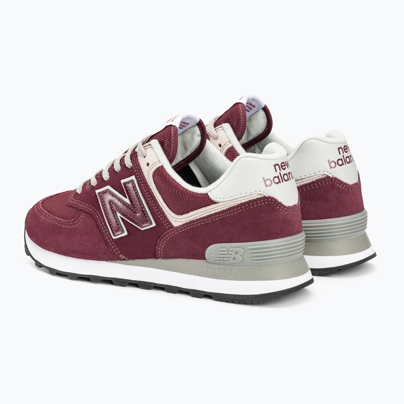 Pánské boty New Balance ML574 burgundy 3