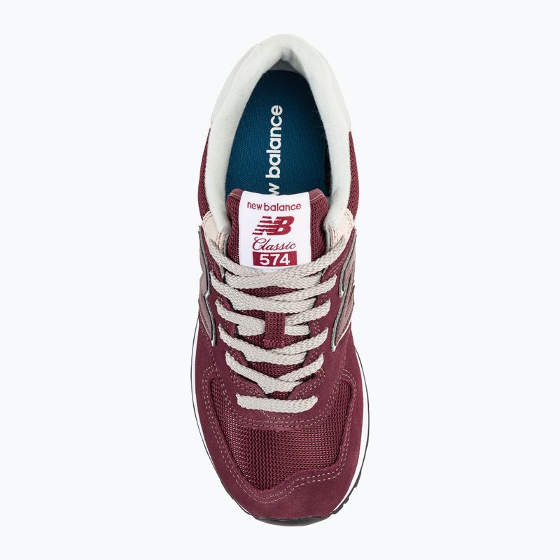 Boty  New Balance 574 burgundy 6