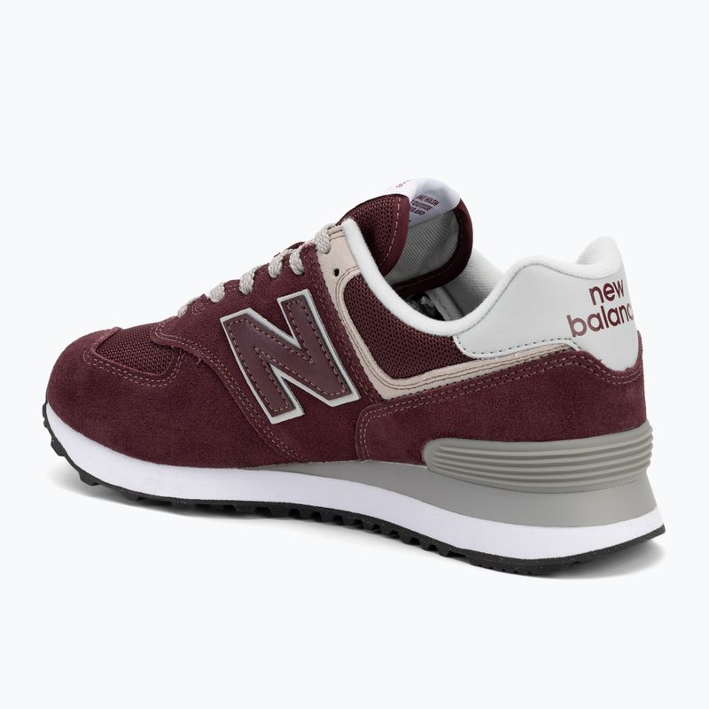 Pánské boty New Balance Classic 574's V3 Wide maroon 3