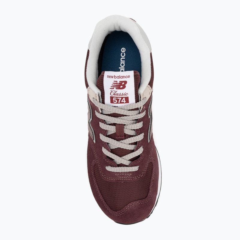 Pánské boty New Balance Classic 574's V3 Wide maroon 5