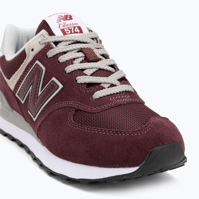 Pánské boty New Balance Classic 574's V3 Wide maroon 7