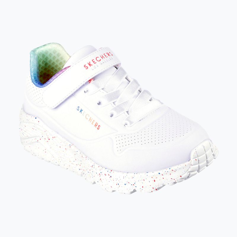 Dětské tenisky SKECHERS Uno Lite Rainbow Specks white/multi 11